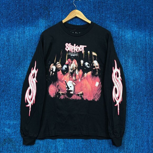 Slipknot Spit It Out Long Sleeve Rock T-shirt Size Medium - Picture 1 of 4